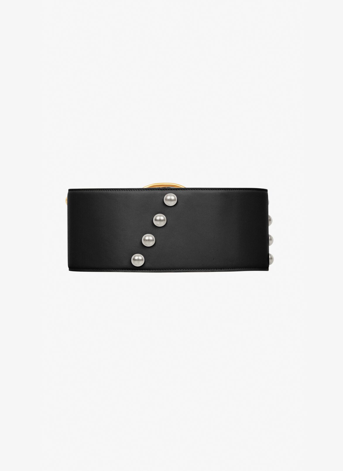 Ovale buckle Belt ALAÏA BLACK/GOLD OVALE BUCKLE BELT
